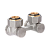 Блок для двухтрубн. сист. угловой с кранами MVI Premium 3/4"EK х 3/4"EK (48/6)