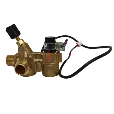 Запчасть для газ. котла Блок входа воды в сборе Haier (Inlet valve body)