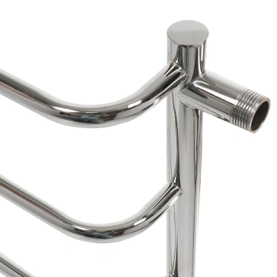 Полотенцесушитель София Гранд (без полок) 1" 400х700 (5 перекл.) нерж.