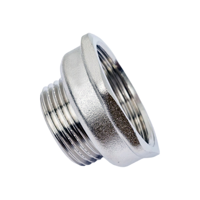 Переходник вн.-нар. 1/2"- 3/8" никелированный AQUALINK (10/400)