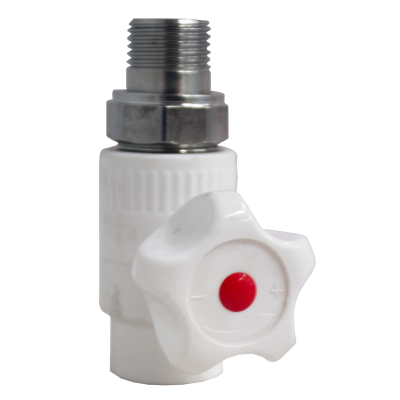 Кран шаровый PPR радиат. прям. 25 х 3/4" ST DIAL (70) Кран шаровый PPR радиат. прям. 25 х 3/4" ST DIAL (70)