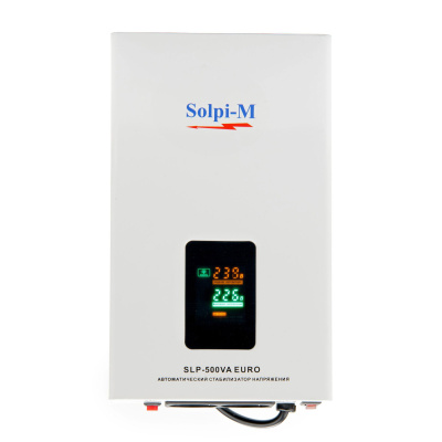 Стабилизатор напряжения Solpi-M SLP-500VA EURO