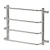 Полотенцесушитель София Гранд (без полок) 1" 600х500 (4 перекл.) нерж. Полотенцесушитель София Гранд (без полок) 1" 600х500 (4 перекл.) нерж.
