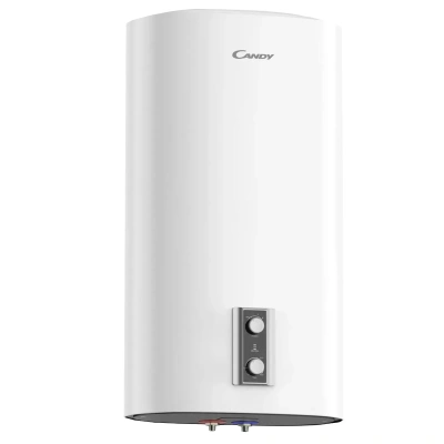 Водонагреватель электрический Candy CF80V-P1 INOX (0,7/1,3/1/2 кВт, ПЛОСКИЙ, мех. терм., НЕРЖ) (Р-О)