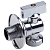 Кран угловой для подключения приборов хромированный TIM 1/2"х1/2" (60) (Н-П) 