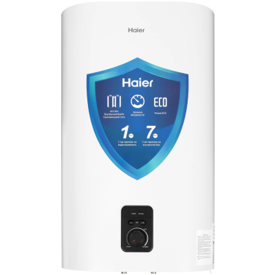 Водонагреватель электрический Haier  F2 ES80V INOX (2 кВт, ПЛОСКИЙ, мех. термостат, НЕРЖ)
