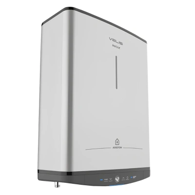 Водонагреватель электрический Ariston ABSE VLS PRO INOX PW  50 (1,5+1 кВт, 2 ТЭНа, плоский, НЕРЖ)