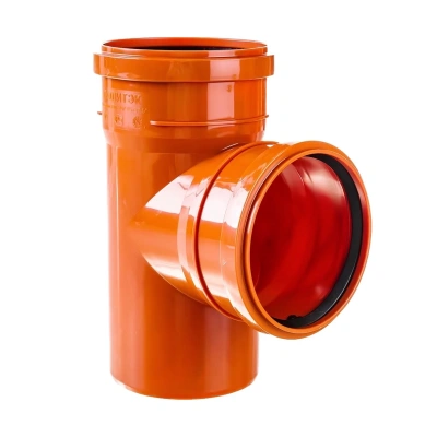 Тройник канализационный D-200/200 (87 град.) (наружная) ПОЛИТЭК (13)