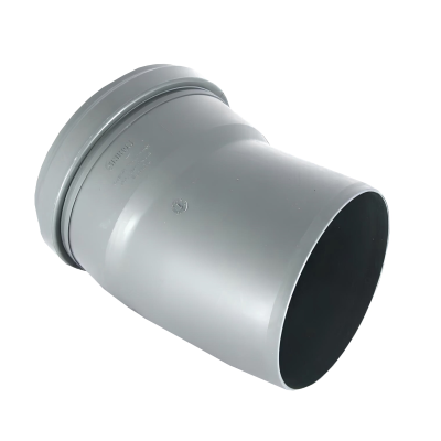 Отвод ПП канализационный СИНИКОН D 110 (15 град.) (Р-О)