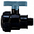 Кран шаровый ПЭ разъемный НР 3/4" х ВР 3/4" Spektr