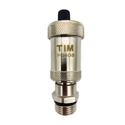 Автоматический поплавковый воздухоотводчик хром. 10 бар TIM 1/2" (100/10)