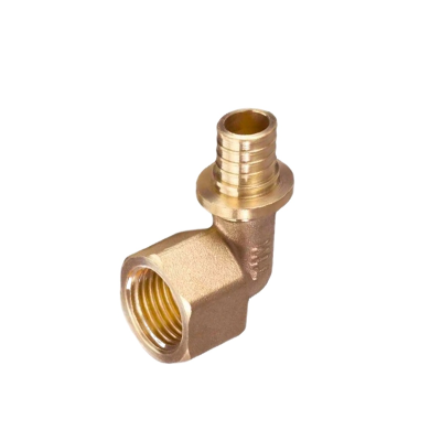 Отвод с вн. рез. аксиальный латунный TIM 20x3/4" (120/15)