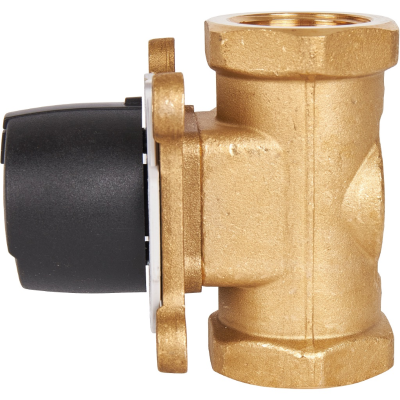 Клапан смесительный трехходовой STOUT 1" KVs 12