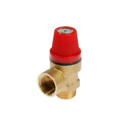 Предохранительный клапан для систем отопления ASB 1/2" (6,0 бар) (100)