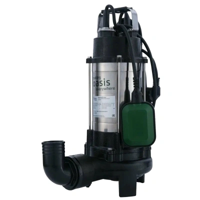 Насос дренажный/фекальный Oasis F-130R 1300 Вт (1300 Вт., 310 л/мин, напор 13 м, с реж. мех.)