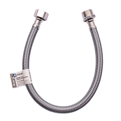 Подводка для воды в оплётке из полиамидных нитей 1/2" г-ш 0,3 м AQUALINK Aqualine