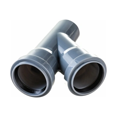 Тройник ПП канализационный D-50/50 (45 град.) ПОЛИТЭК (50)