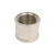 Муфта 1/2" латунь никель LD (75) Муфта 1/2" латунь никель LD (75)