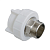 Муфта PPR комбин. НР 75 х 2 1/2" под ключ Valfex (6/1)