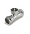 Пресс-тройник из нержавеющей стали с внутренней резьбой 22mm*3/4 TIM (40/5)