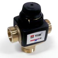 Клапан термостатический трехходовой смешение боковое TIM 1", KVs 1.6, 35-60°C (30) 